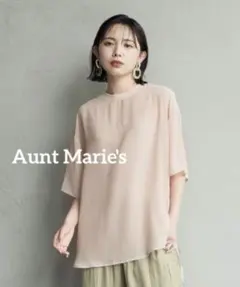 う*に様 1479 Aunt Marie's ハーフスリーブシアートップスのサムネイル