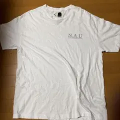 MANASTASH N.A.U XL ホワイト Tシャツ