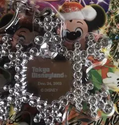東京ディズニーランド　クリスマスファンタジー　キーチェーン
