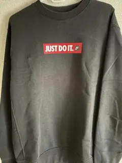 Nike JUST DO IT. ブラックトレーナー