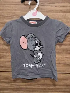 TOM and JERRY 半袖Tシャツ グレー 90cmのサムネイル