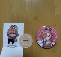 プロセカ 花里みのり CD購入特典 アクリルキーホルダー・缶バッジ