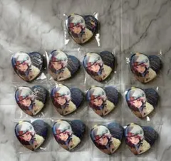 あんさんぶるスターズ あんスタ 心光印彩 ハート缶バッジ 13個 桜河こはく