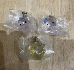 サンリオ　クリスタルめじるしアクセサリー　3点セット　マイメロ　ポムポムプリン