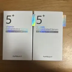 ナンバーズイン numbuzin 白玉グルタチオンC美容液 5番 2本セット