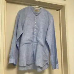 美品✨SOUTIENCOL スティアンコル CANCLINI リネンシャツ - メルカリ