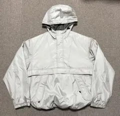 OLD ユニクロ アノラックパーカー 中綿 ベージュ M 90s テック