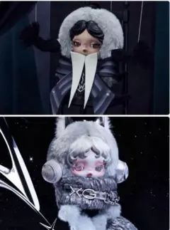 popmart スカルパンダSKULLPANDA ウェンズデー　XG コラボ