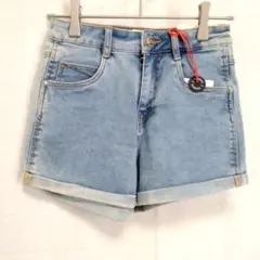 ZARA ライトブルー ショートパンツ　 デニムパンツ　32