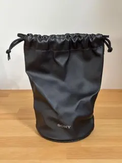 SONY 렌즈 케이스, 합성 가죽, 천연 드로우스트링 타입, 신품, 미사용