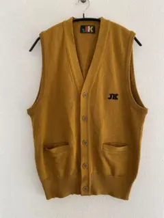 junko koshino コシノジュンコ　ニットベスト　アシックス M 古着