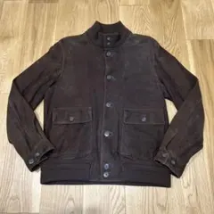 CINQUANTA チンクアンタ スエード ライダース ブルゾン48 美品 CINQUANTA チンクアンタ スエード ライダース ブルゾン48 美品
