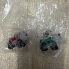 花屋敷パンダカーめじるしチャーム2点