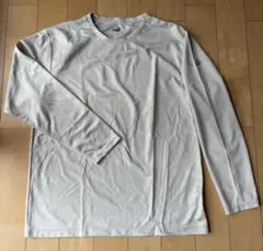 PUMAプーマ　長袖Tシャツ　ベージュ　メンズ　LLサイズ　総柄のサムネイル