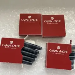 CARAN d'ACHE 万年筆用インクカートリッジ 4箱セットのサムネイル
