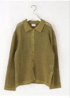 green label relaxing カーディガン