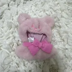 ユニベアシティ　シークレットポンチョ　ピンク