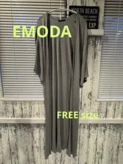 EMODA グレー ロングカーディガンのサムネイル