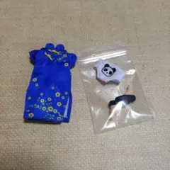 ねんどろいどどーる おようふくセット チャイナドレス(ブルー)