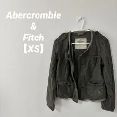 美品✨【XS】Abercrombie & Fitch カーキ かっこいい 秋冬