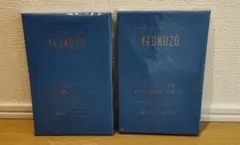 FUKUZO 2つのポーチセット ネイビー レッド 2セット