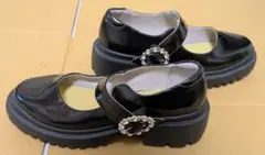 oriental traffic ビジューバックルストラップシューズ　23.5