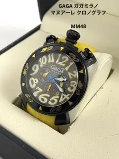 ガガミラノ MM48 1611 腕時計 クロノグラフ 可動品 送料込