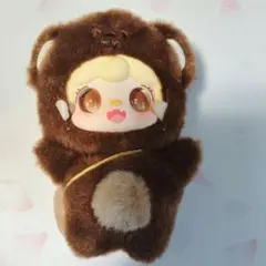 Yooki Take a bite of bear ぬいぐるみ 茶色 クマ