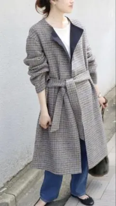 スローブイエナ　リバーシブルコート　クリーニング済み