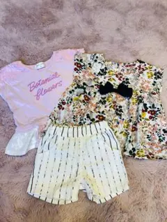 WILL MERY 子供用夏服セット　90㎝　トップス　ボトムス　女の子