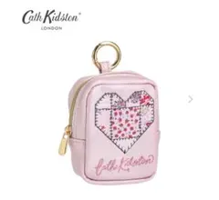 Cath Kidston キャスキッドソン カラビナ付き縦型ポーチ ライトピンクのサムネイル