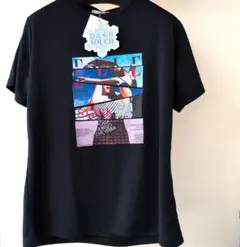 新品タグ☆ELLE SPORT 半袖Tシャツ ネイビー ひんやり素材のサムネイル