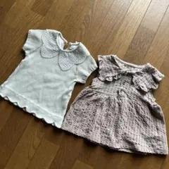 カットソーとチュニック2点セット　95