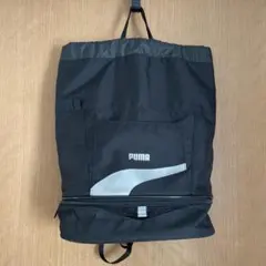 PUMA ナップザック プールバッグ リュック 黒のサムネイル