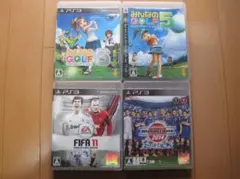 ＰＳ３ソフト みんなのGOLF６ 他４枚セット
