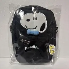 PEANUTS スヌーピー ショルダーバッグ ブラック ①
