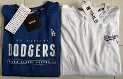 新品　 LL サイズ　MLB ドジャース　長袖Tシャツ2枚セット　メッシュ