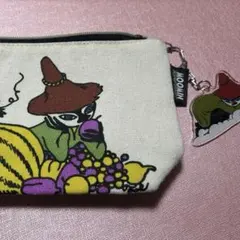 ムーミン　ヨクサル　ポーチ・アクリルキーホルダー