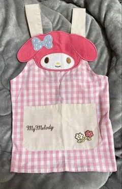 マイメロディ　エプロン 100 110サイズ　美品