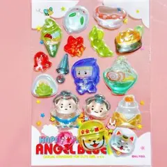 ボンボンドロップシール　和柄　おすそわけ　８種