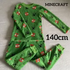 Minecraft マインクラフト　フリースパジャマ上下セット140cm