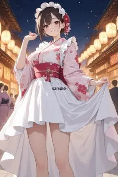 m481 AIイラスト　かわいい　A4ポスター