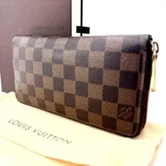 美品ルイヴィトン ダミエ エベヌ ジッピーウォレット N60015 箱付き 質屋かんてい局オンラインショップ / ルイヴィトン Louis
