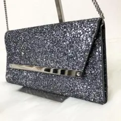 JIMMY CHOO 2wayミニバッグ クラッチ パーティ美品 SOFTBOWMINIBAGBOS_000071_FRONT