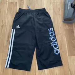 adidas ハーフパンツ 140サイズ 黒