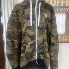THE NORTH FACE 迷彩柄 ジップアップパーカー
