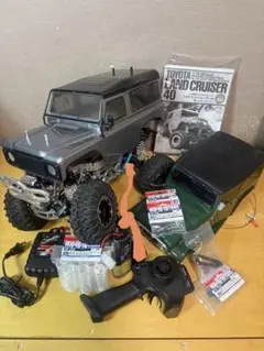 タミヤ CR-01 トヨタ ランクル40 4ws化アウトドアのお供に難有 - メルカリ