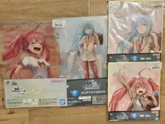転生したらスライムだった件　リムル　ミリム クリアファイルとミニ色紙セット