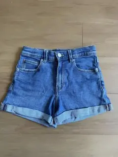 ZARA 140cm デニム ショートパンツ キッズ