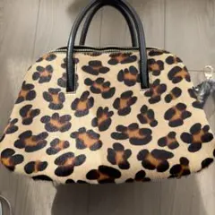 未使用に近い✨ コールハーン ショルダーバッグ ミニボストン ハラコ 